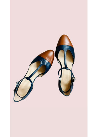 CAYENA NAVY-CUERO